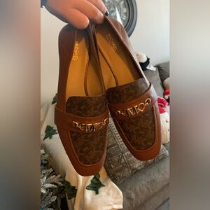 Michael Kors Brown Loafers